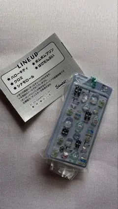 サンリオ ボンボンドロップシールガチャガチャ はぴだんぶい