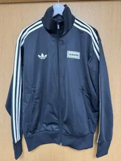 adidas x oasis オアシス ファイヤーバード トラックトップ M 黒