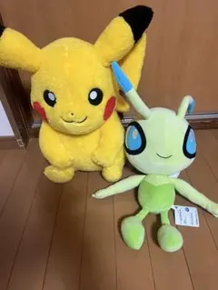 ピカピカボックス2026 クラシックボアぬいぐるみ　ピカチュウ セレビィ