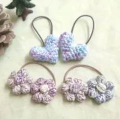 ヘアゴム4個セット