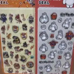 ぷくぷくシールディズニー