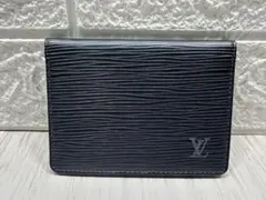Louis Vuitton ブラック エピレザー カードケース