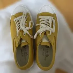 earth music&ecology イエロースニーカー
