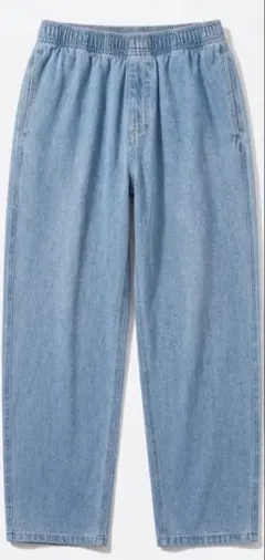 【美品】BEAMSHEARTバルーン デニム イージーパンツ ワイドパンツ