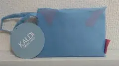 KALDI オリジナル エコバッグ シアーブルー カルディのサムネイル