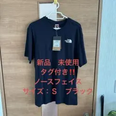 【新品未使用】THE NORTH FACE 半袖Tシャツ サイズS ブラック