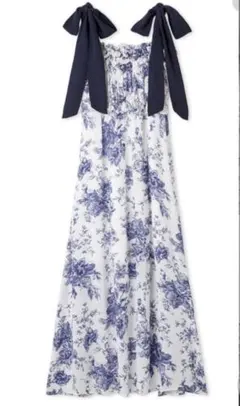 Estella.k ホルターネック ロングワンピース 花柄 エステラケー - メルカリ