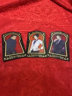 名探偵コナン タロットアートクリアカード　大和敢助、上原由衣、諸伏高明