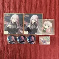 プロセカ 巡音ルカ 缶バッジ 色紙 ノーブルアート アクリルスタンド