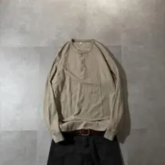 archive UNIQLO thermal henry neck grunge