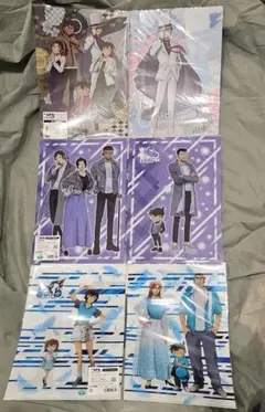 2点セット】コナン 黒鉄の魚影 特典 クリアファイル ポストカード