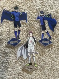 ブルーロック　一番くじ　アクスタ　糸師凛　潔世一　糸師冴