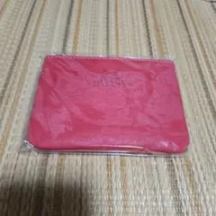 DAYAN'S 赤 合成皮革ティッシュポーチ