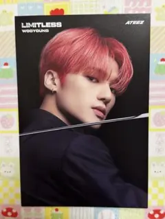 ateez ウヨン　LIMITLESS リリイベ　会場限定　ポストカード