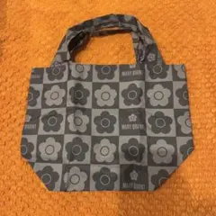 MARY QUANT マリークワント エコバッグ ブラック