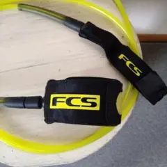 FCS サーフボード リーシュコード 7　ネオンイエローのサムネイル