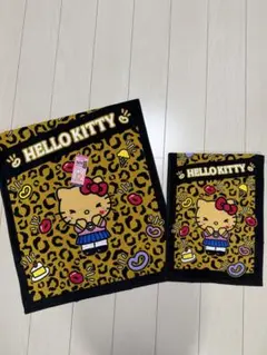 サンリオ　日焼けギャルキティ　バスタオル&フェイスタオル　２枚セット　新品未使用