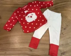 サンタデザイン 上下セット サイズ100
