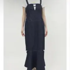 MURUA デニムジャンパースカート　ワンピース