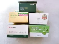 【新品未開封】フェイスパック 箱 まとめ5点