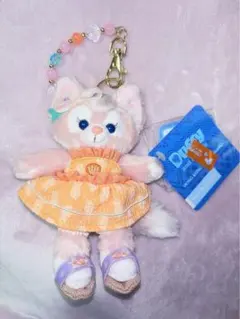 香港ディズニー　リーナベル　ぬいぐるみキーチェーン　夏日シリーズ　サマーシリーズ