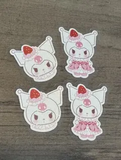 サンリオ いちごホイップケーキデザインシリーズ シール クロミ4枚セット