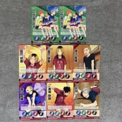 ハイキュー!! キャラクターカードセット　バボカ　孤爪研磨　黒尾鉄朗
