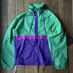 K-WAY オールド カラーブロック ナイロンジャケット vintage