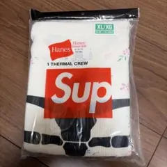 Supreme Hanes Bones Thermal Crew Floral