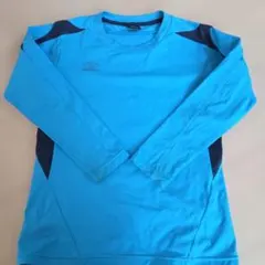umbro 長袖シャツ 青 吸水速乾 ロンティー サッカー スポーツ