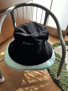 Kappa バケットハット ブラック ロゴ刺繍のサムネイル