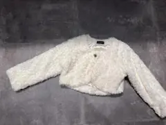 C'est Geant フェイクファージャケット ボレロ　120cm