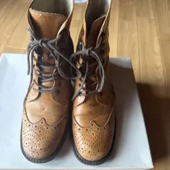 リーガル　紐ブーツ茶