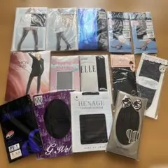 ストッキング　ショートストッキング　パンスト 膝下　まとめ売り　14個