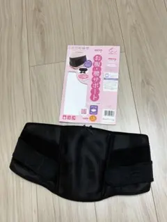 ⭐︎妊娠帯　お腹・腰サポートベルト　犬印　Lサイズ　黒　マタニティ　妊婦