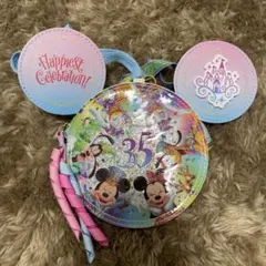 ディズニーランド　35周年　パスケース