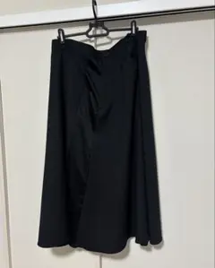 Y's ワイズ ウール Yohji Yamamotoブラック フレアスカート3