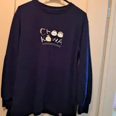 ちいかわ　GU　トレーナー　紺　Sサイズのサムネイル