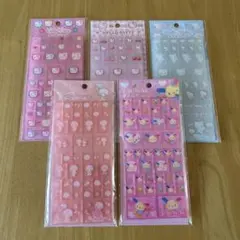 NIC サンリオタイルシール 5枚セット【正規品】【新品未使用】