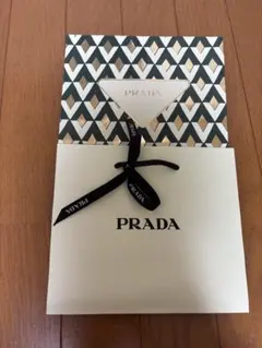 PRADA ギフト袋 中型 幾何学模様