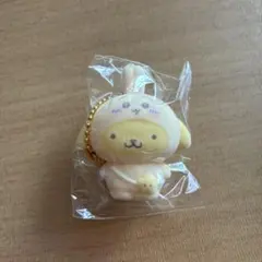 サンリオ ポムポムプリン マスコット キーホルダー フロッキー　うさぎ