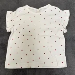 美品 100 アプレレクール Tシャツ 白