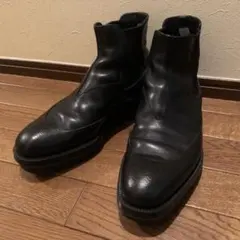 PRADA 12AW ラバーソール サイドゴアブーツ 8.5