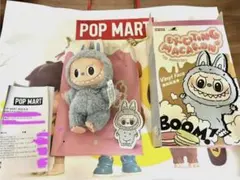 正規店購入 ラブブ マカロン LABUBU ブルー