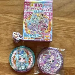 名探偵プリキュア　BIGホログラム缶バッジ キュアアンサー　エクレール