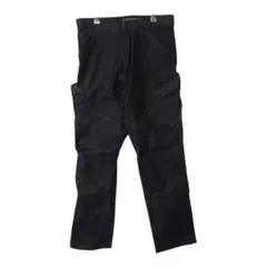 00s archive ギミックカーゴフレアパンツ 裾ジップ ブラック SWAG