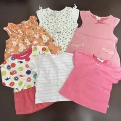 80 女の子 まとめ売り 3can4on ラグマートoshkosh コムサ
