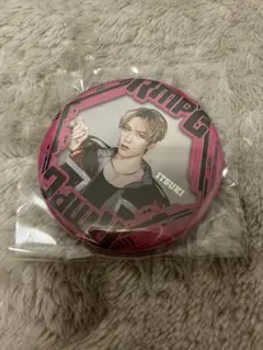 藤原樹　缶バッチ　会場カプセル