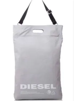 DIESEL グレー ハンドバック ショルダーバック スポーツバック/ - メルカリ