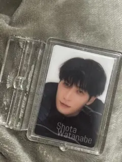 【新品・未開封】 SnowMan 渡辺翔太 チラ見カード 置き型ケース付き